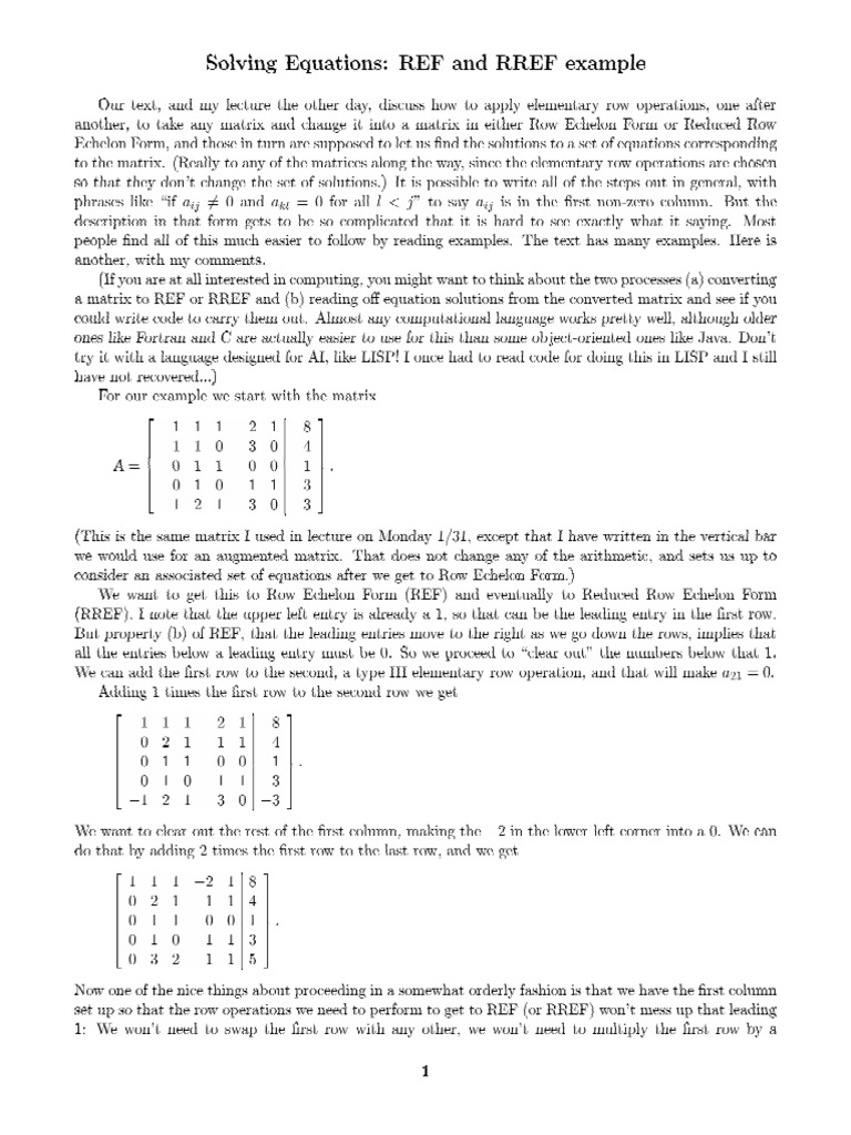 Ref Eg 1 | PDF