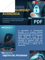 BROCHURE CIBERSEGURIDAD Avanzada