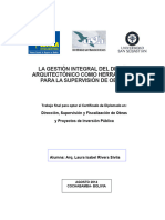 Gestion Diseño Supervision