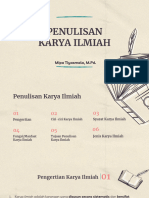 Penulisan Karya Ilmiah