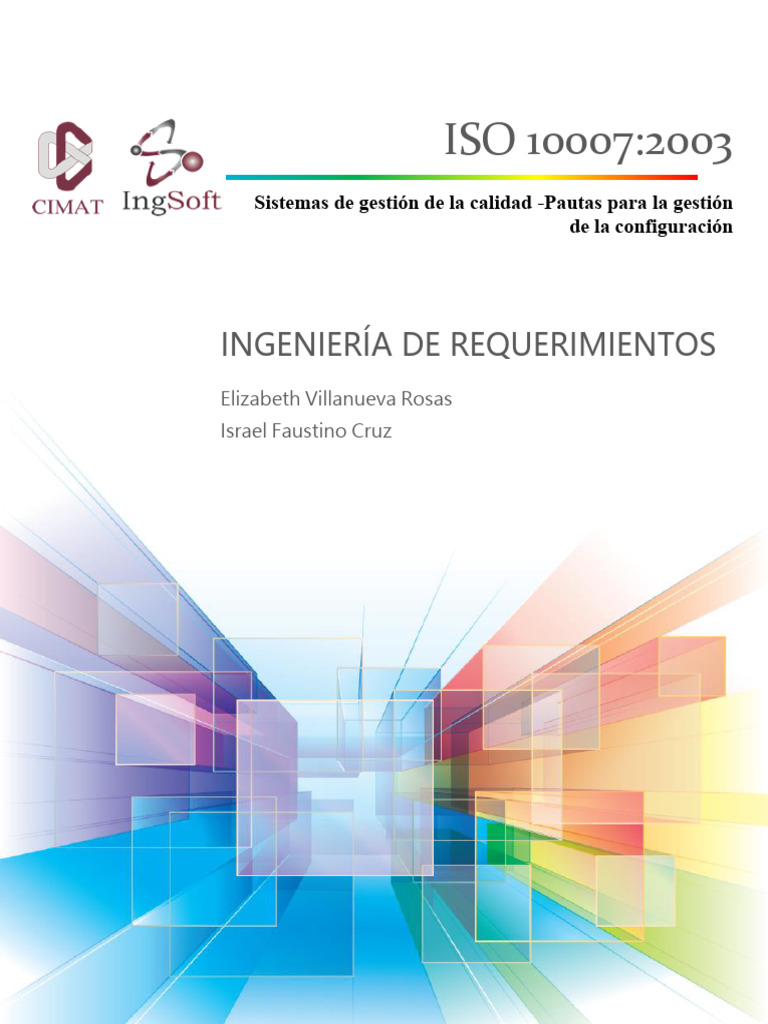 ISO 10007-2003 | PDF | Software | Organización internacional para la ...
