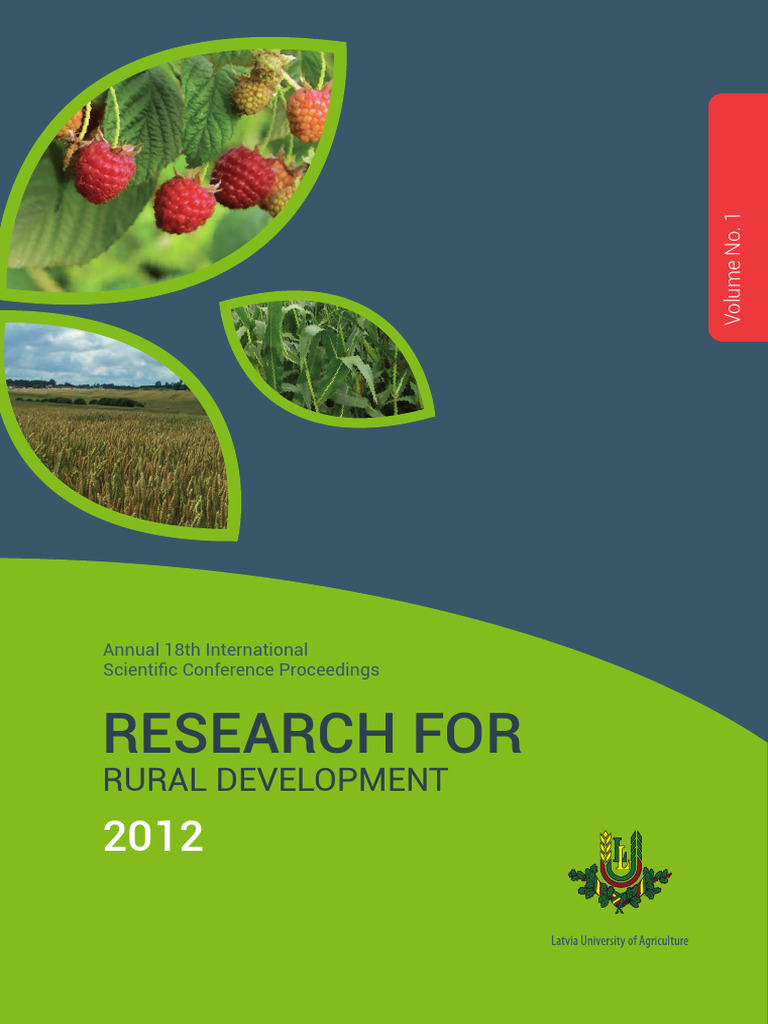 Rural Development Research Proceedings 2012 | PDF | Sowing | Tillage