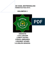 Laporan Hasil Bioteknologi