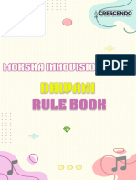 Dhwani Rule Book: Moksha Innovision 2024