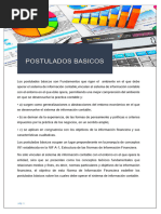 Ejemplos de Postulados Básicos de Contabilidad | PDF | Contabilidad ...