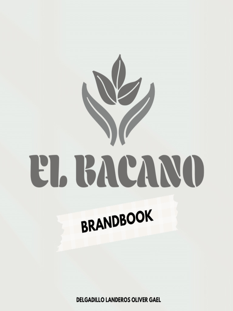 Manual de Marca para Cafetería Bacano | PDF | café | Logos