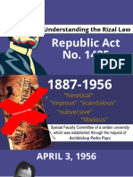 Lecture 1 The Rizal Law