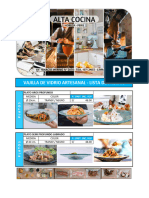 Vajilla de Vidrio - Lista de Precios - Enero 2024