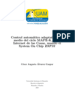 Control Automático Adaptativo Medio Ciclo MAPE-K Internet Cosas Usando System On Chip ESP32 2