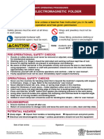 Sop Folder Pan Brake Electromagnetic