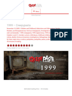 1999 - Creepypasta - Creepypasta