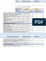 6to Grado Febrero - Instrumentos de Evaluación (2023-2024)