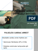 4 Pulseless Arrest - Shockable Rhythms