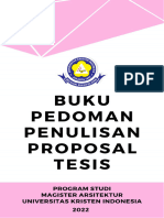 Buku Pedoman Penulisan Proposal Tesis - Prodi MArs