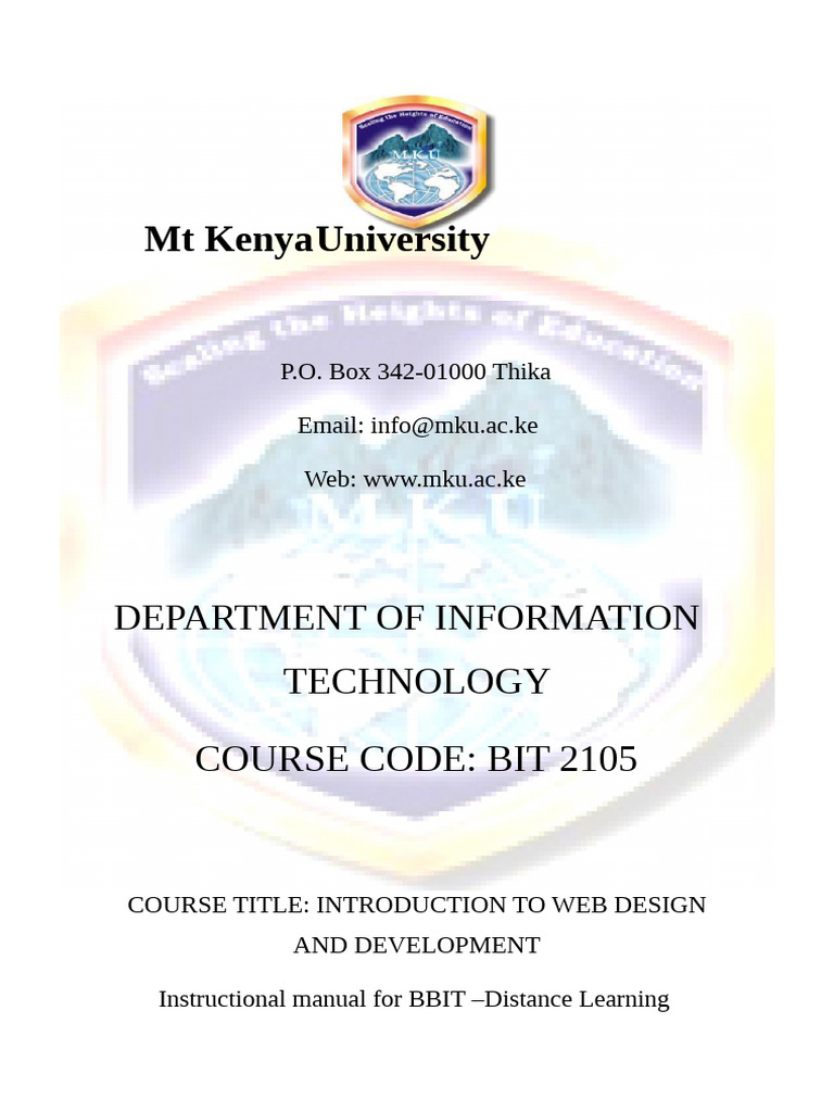 Introduction to Web Design Course | PDF | Domain Name System | World ...