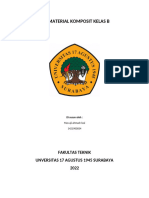 Eas Material Komposit Kelas B: Fakultas Teknik Unversitas 17 Agustus 1945 Surabaya 2022