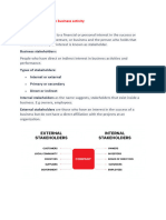 Toddle-Stakeholders and Objectives of Stakeholders