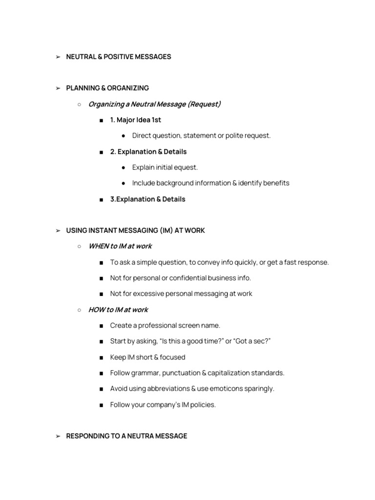 Effective Neutral Messaging Strategies | PDF | Sentence (Linguistics ...