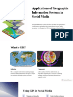 Applications of Geographic Information Systems in Social Media
