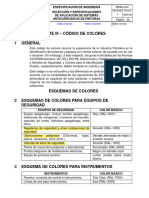 Codigo de Colores Pdvsa Se#Alizaciones