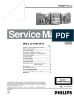 Philips FW M777 Service ID4065