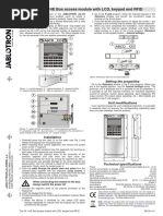 The JA-114E Bus Access Module With LCD, Keypad and RFID