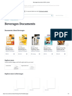 Beverages Documents & PDF
