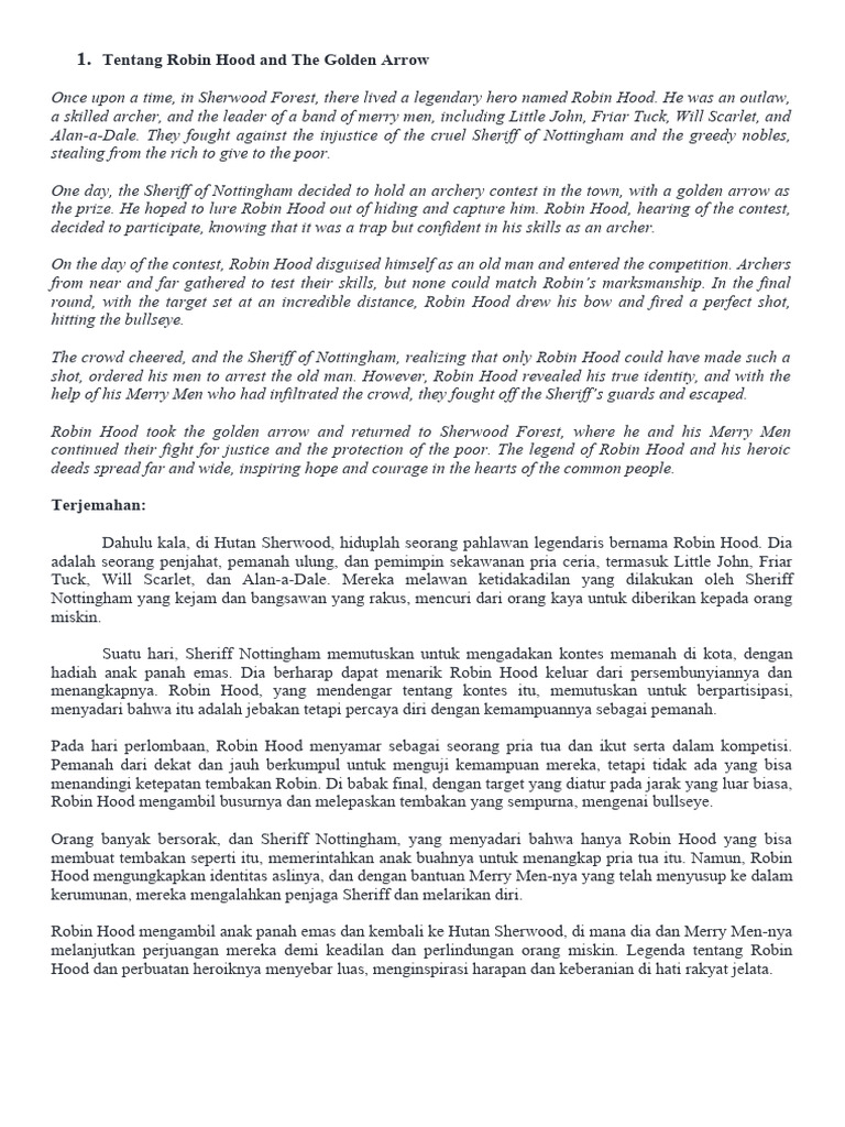 Story Telling Bahasa Inggris Pdf