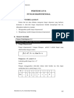 Matematika Ekonomi 8 Fungsi Eksponensial