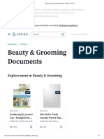 Beauty & Grooming Documents