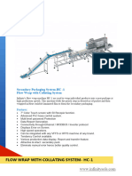 Brochure-Flow Wrap With Collating HC-1