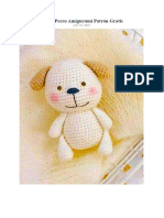 Lindo Perro Amigurumi Patron Gratis