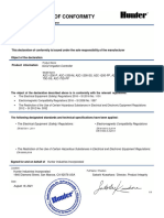 UK Declaration of Conformity - ACC2 Controller