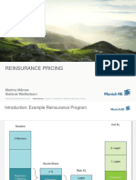 Munich Re - Reinsurance Pricing - General