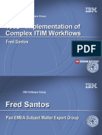 Techimplementation of Complex Itim Workflows 3260