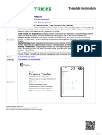 Notion Template - Notion Simple Finance Tracker Template