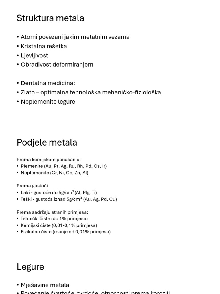 METALI | PDF