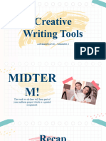Adv. Creative Writing Tools