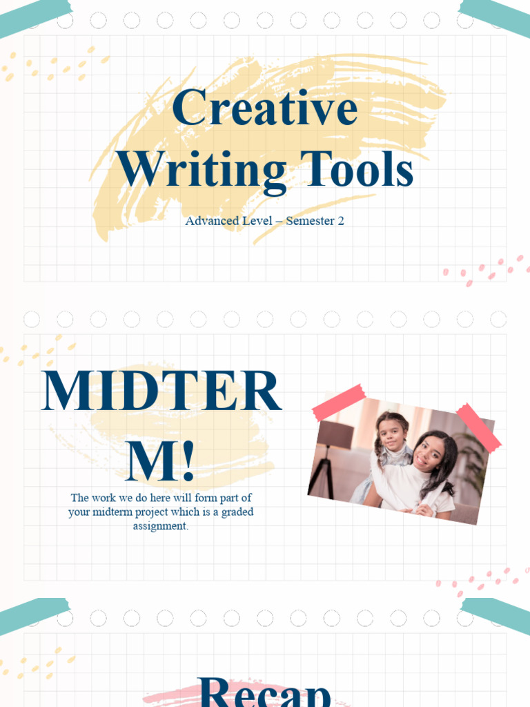 Creative Writing Tools for Midterm Project | PDF | Linguistics