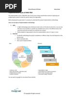 Implementation Cycle of D365 F&O