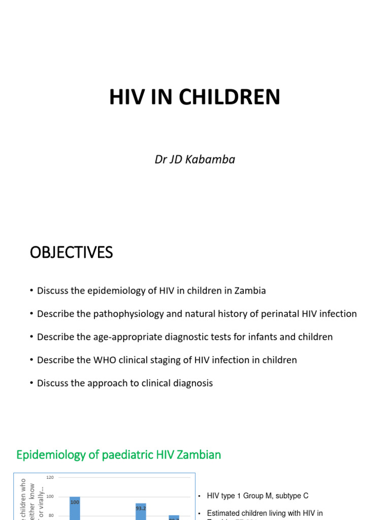 Hiv in Children 2023 | PDF | Hiv/Aids | T Cell