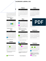 Calendario Laboral 2022