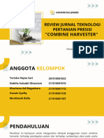 Kelompok 2 - PPT Teknologi Pertanian Presisi Combine Harvester