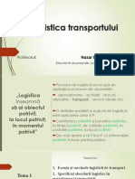 Logistica Transp - Tema 1