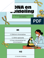 DNA en Celdeling: H1: Het Genetische Materiaal in de Cel H2: Celdeling