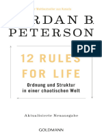 12 Rules For Life Ordnung Und Struktur in Einer Chaotischen Welt