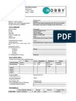 Formulir Aplikasi Calon Karyawan NH