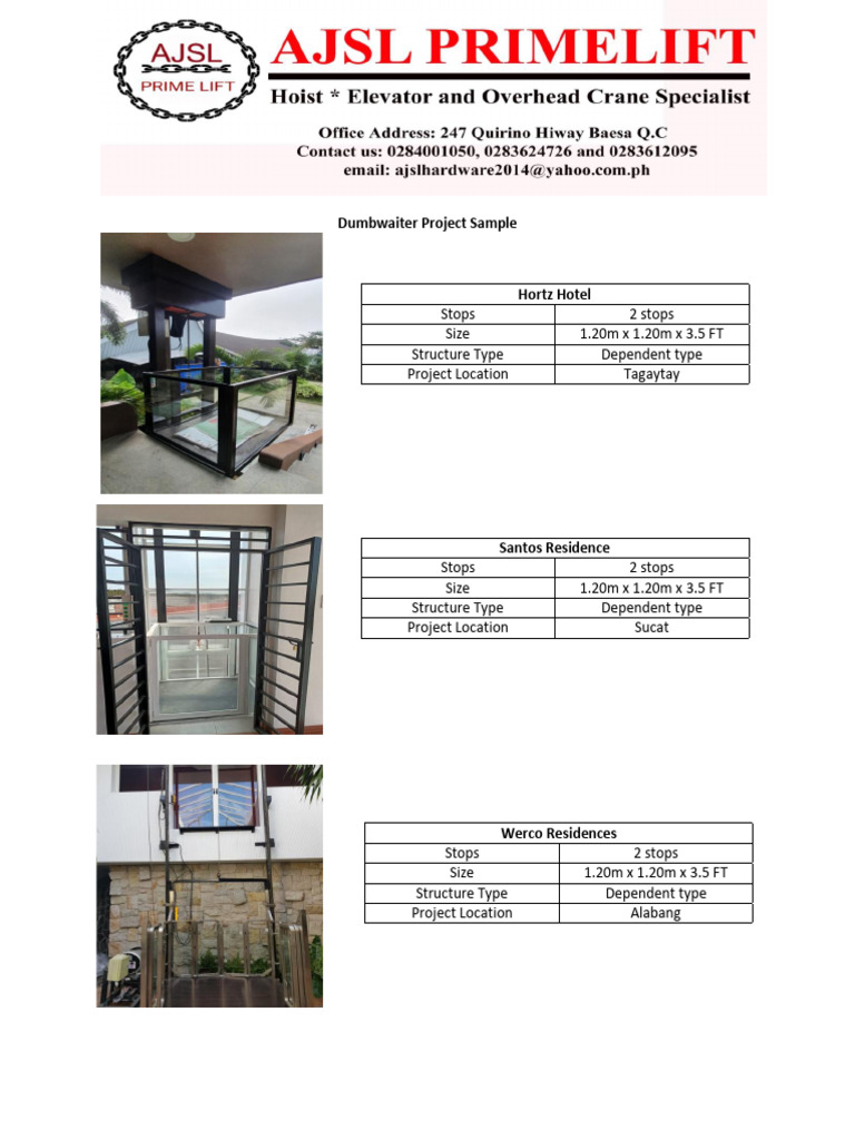 Elevator 2 | PDF