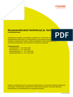 RUUKKI - Ainestodistukset - Material Certificates