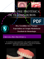 Cirugía Pre Protésica de Tejidos Duros